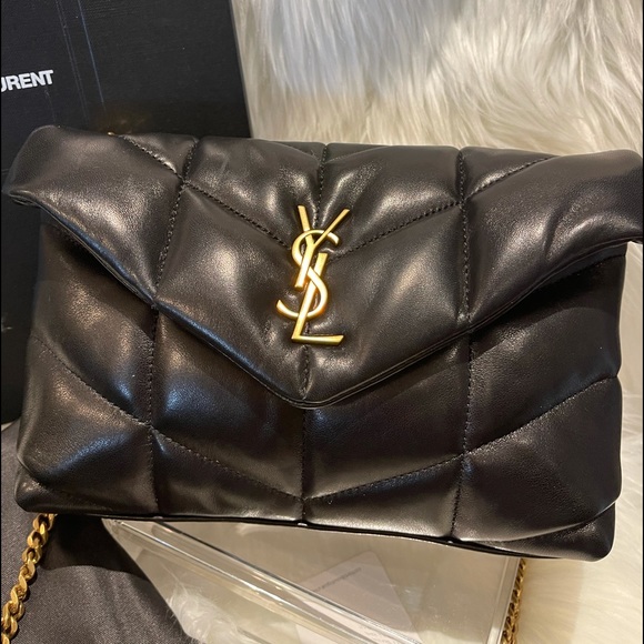 ❣️❣️❣️SOLD❣️❣️❣️SAINT LAURENT toy lou lou puffer bag ❤️BRAND NEW - Picture 2 of 13